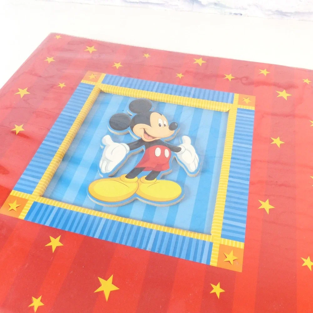 2003 3D Disney Mickey Mouse 12x12 Scrapbook Album Sandylion NO Box NO Stickers
